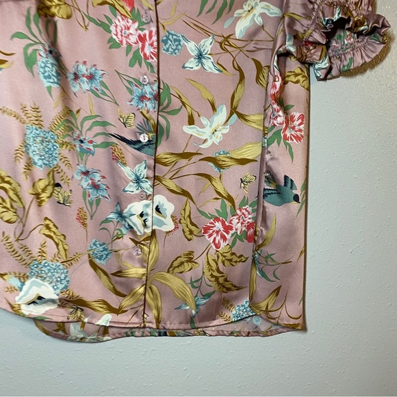Harve Benard Floral Blouse - Picture 9 of 9